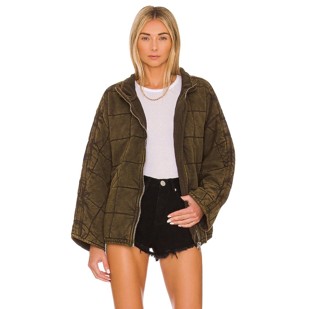 Free People - Dolman Quilted Jacket